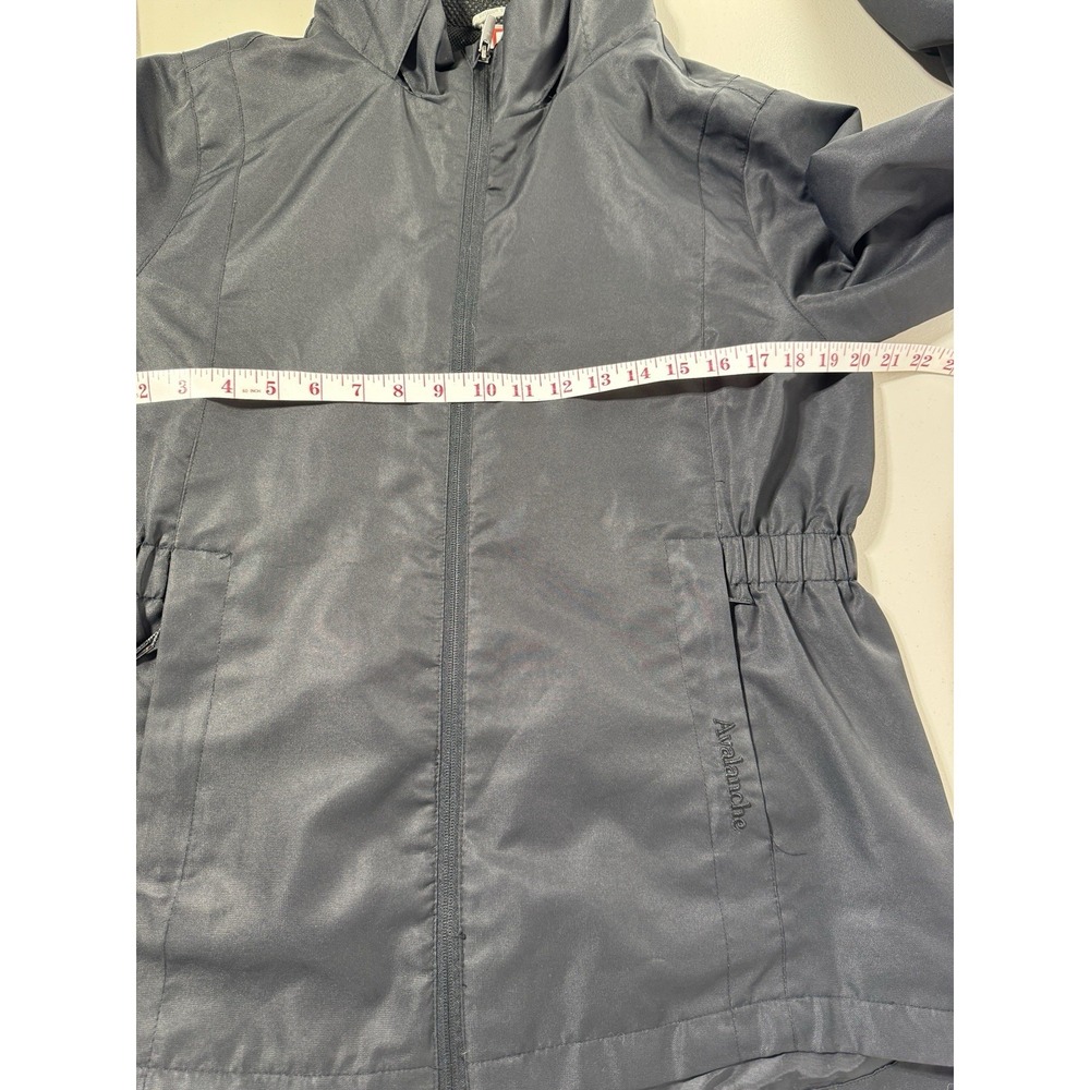 Woman's Avalanche Softshell Hooded Jacket Black Size L Weather Shield Fitted - Picture 6 of 9